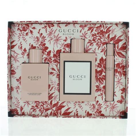 gucci bloom gift sets|gucci bloom 3 piece set.